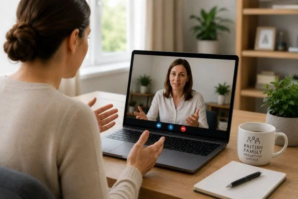 Image of online mediation Wiltshire book in NOW